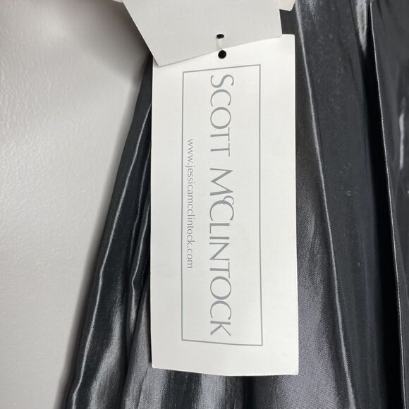 Scott McCLINTOCK Maxi Skirt Women 10 Iridescent Taffeta NEW Millenium Formal VTG - Picture 12 of 12
